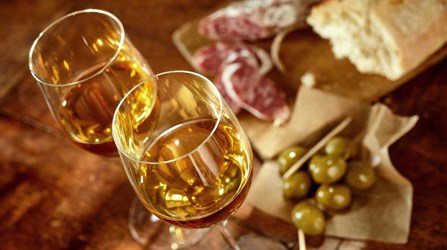 Sherry and charcuterie