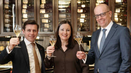 New Gold Partner Laurent-Perrier celebrating
