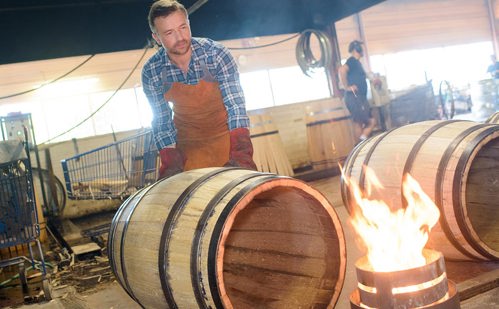 Barrel toasting